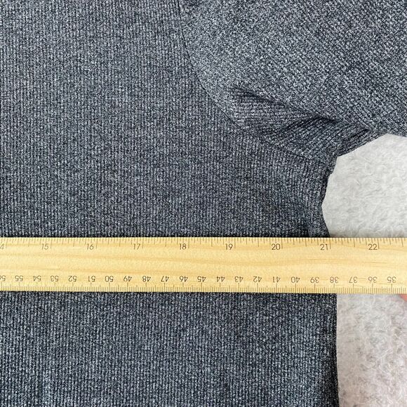 Rafaella Charcoal Gray Women's Turtleneck Sweater Size L Jumper - Picture 8 of 10